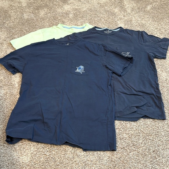 VV - Vintage Whale Short-Sleeve Pocket Tee set of 3 - Picture 1 of 10